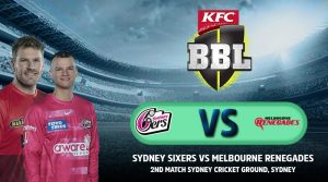 Sydney Sixers vs Melbourne Renegades Match Prediction