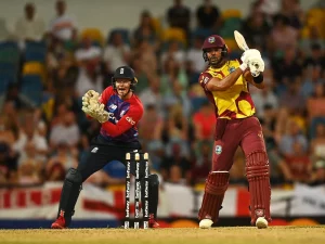 West Indies vs England 2nd T20