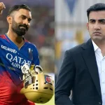 Dinesh Karthik believes Gambhir’s aggression will energize Indian players