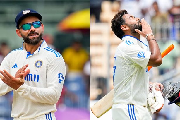 Virat Kohli and Rishabh Pant nominated to Delhi's probable Ranji Trophy lineup for 2024-25