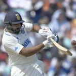 Rohit Sharma became the fourth player in Test history to break the opening two balls for a six in India vs. Bangladesh.