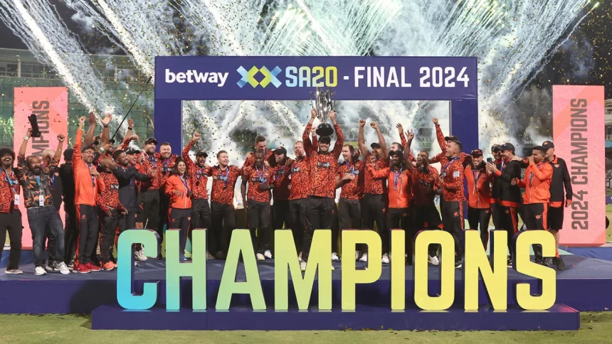 SA20: Sunrisers Aim for title defence at Home; Final Set for Wanderers Stadium"