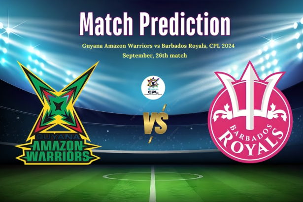 Guyana Amazon Warriors vs Barbados Royals, CPL 2024