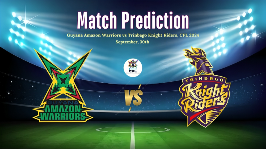 Guyana Amazon Warriors vs Trinbago Knight Riders