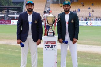 India wins toss and bowls first in Kanpur Test