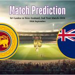 Sri Lanka vs New Zealand, 2nd Test Match 2024