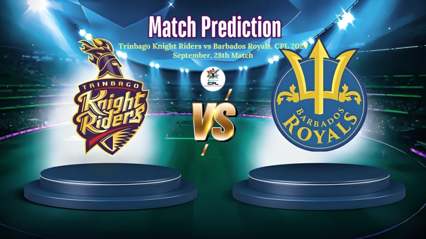 Trinbago Knight Riders vs Barbados Royals, 28 Match, CPL 2024