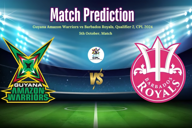 Guyana Amazon Warriors vs Barbados Royals, Qualifier 2, Caribbean Premier League 2024