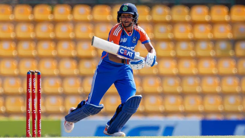 Harmanpreet Kaur to Anchor India’s Batting at No.3 for T20 World Cup