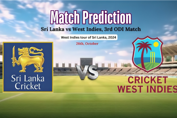 SL vs WI 3rd ODI Match Prediction