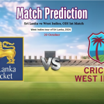 Sri Lanka vs West Indies, ODI 1st Match Prediction