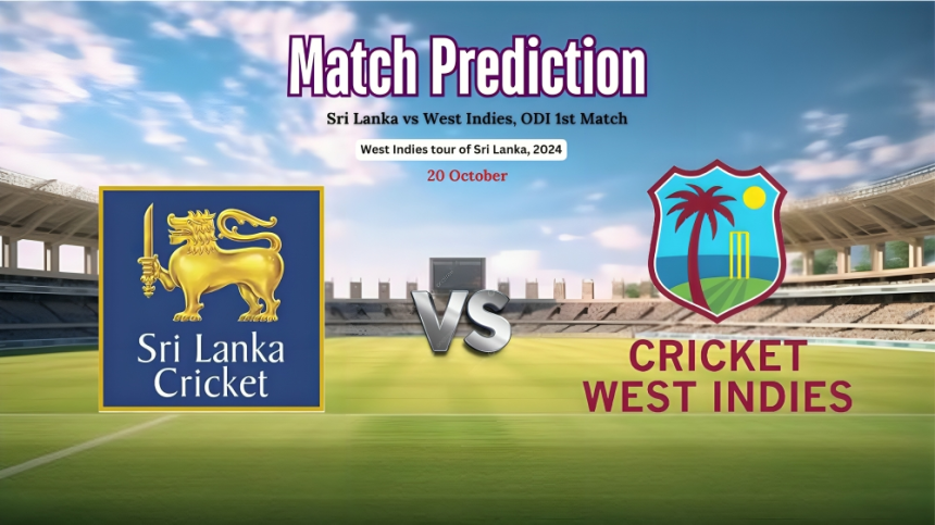 Sri Lanka vs West Indies, ODI 1st Match Prediction