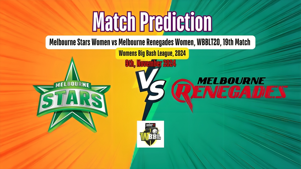 Melbourne Renegades Women vs Melbourne Stars Women, 19th Match