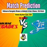 Melbourne Renegades Women vs Adelaide Strikers Women, 13th Match