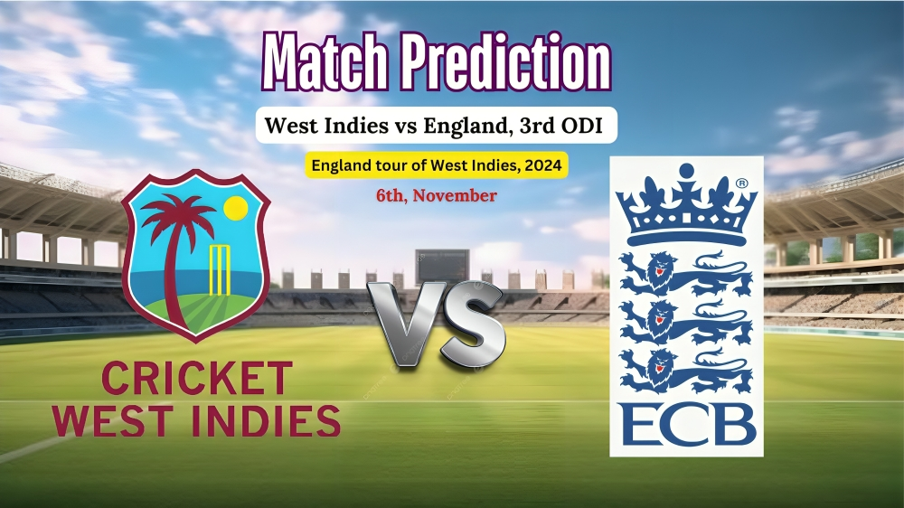 West Indies vs England, 3rd ODI MATCH